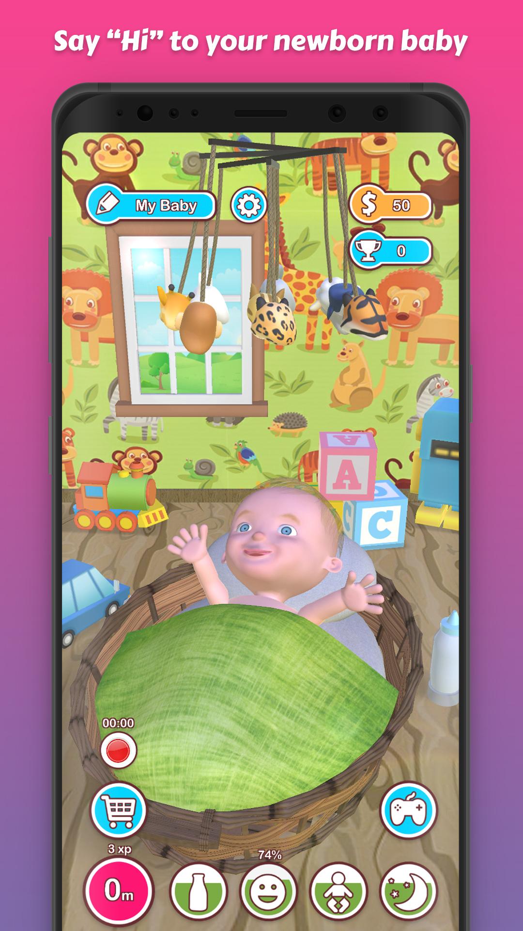 اسکرین شات 1 بازی My Growing Baby