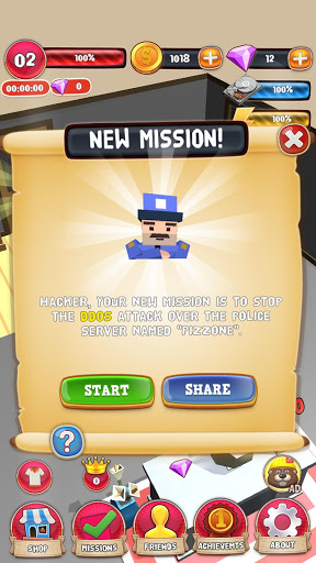 اسکرین شات 4 بازی Hacker (Clicker Game)