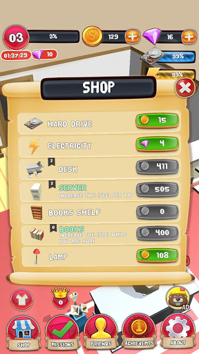 اسکرین شات 5 بازی Hacker (Clicker Game)