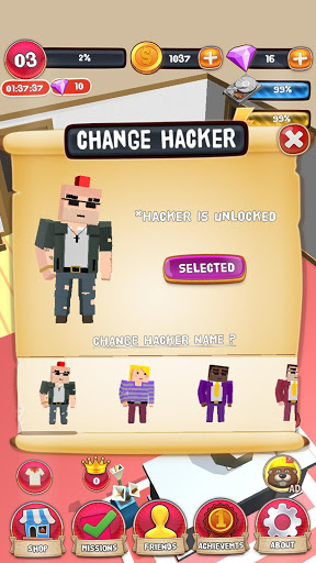 اسکرین شات 3 بازی Hacker (Clicker Game)