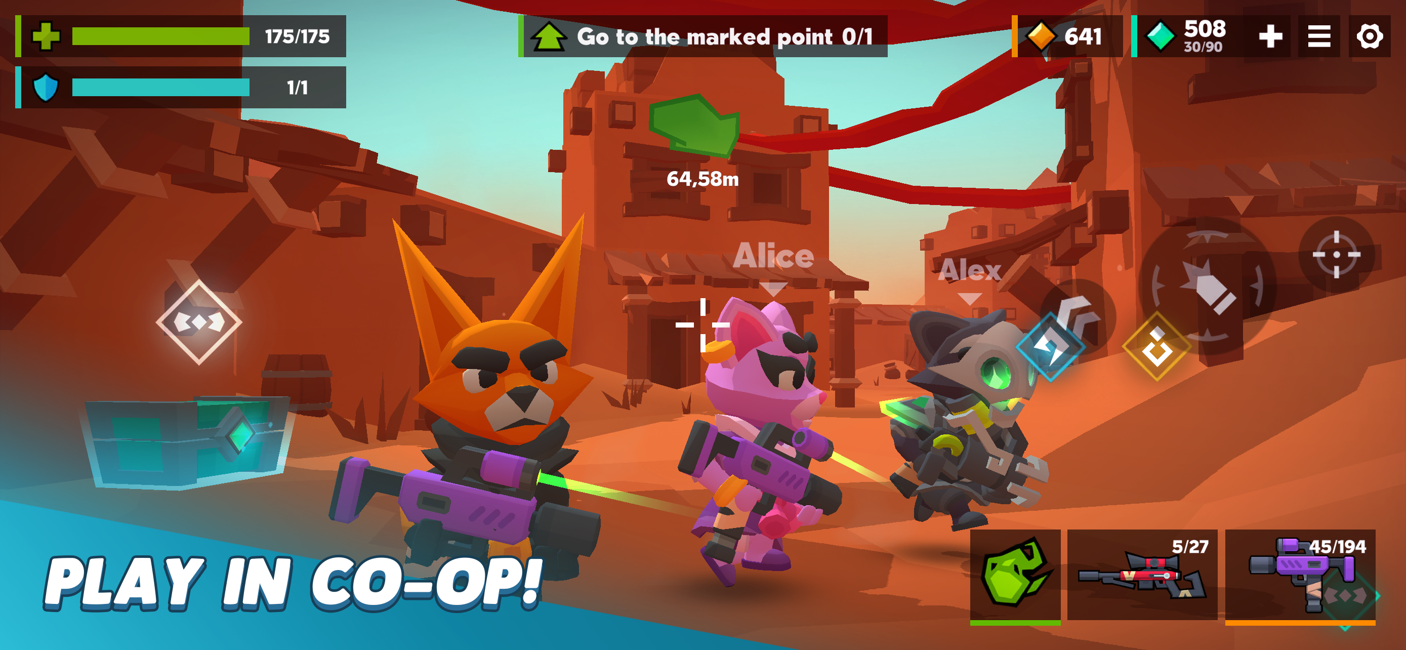 اسکرین شات 2 بازی Feral Frontier Co-op Roguelike