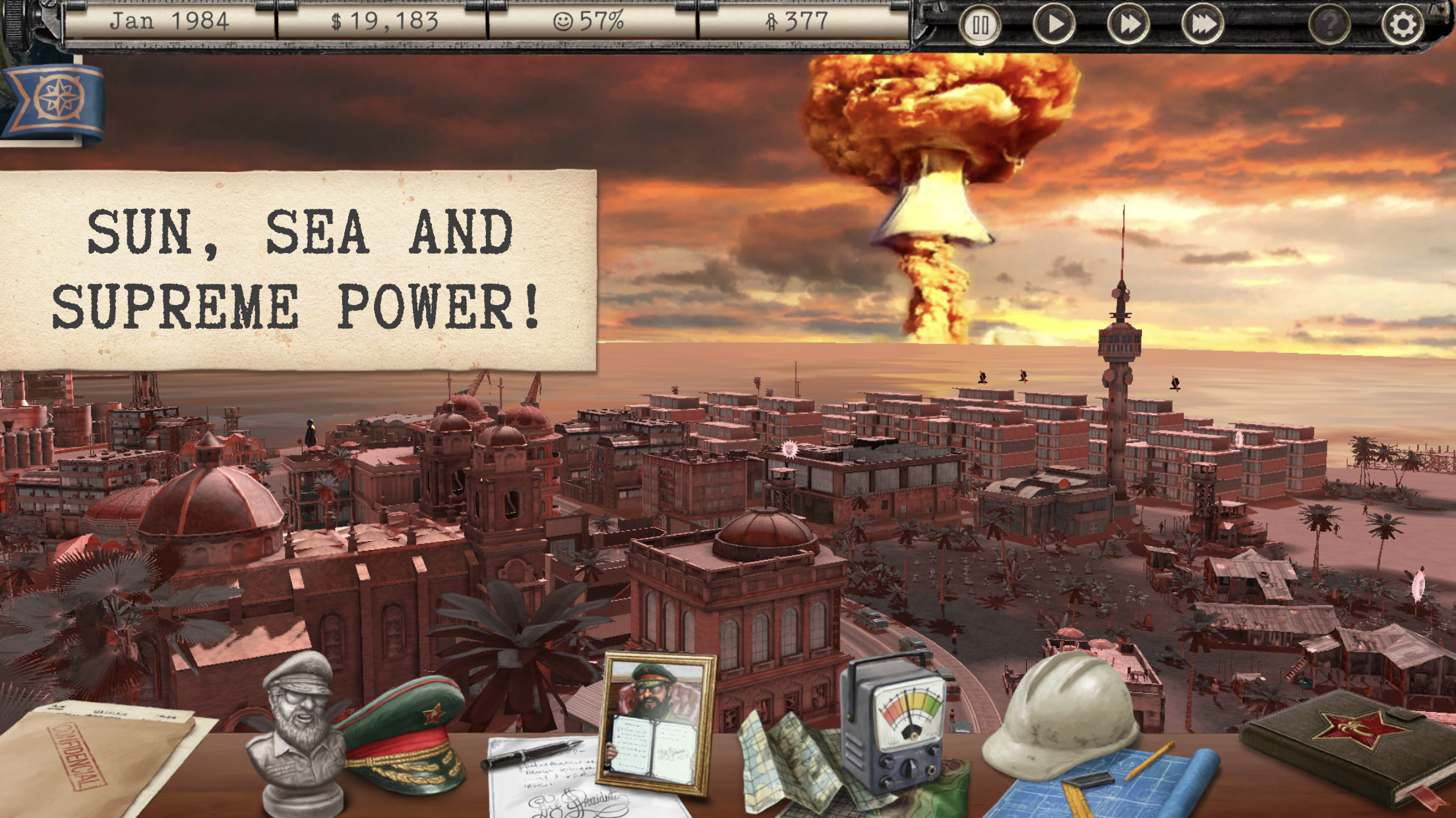 اسکرین شات 1 بازی Tropico: The People's Demo