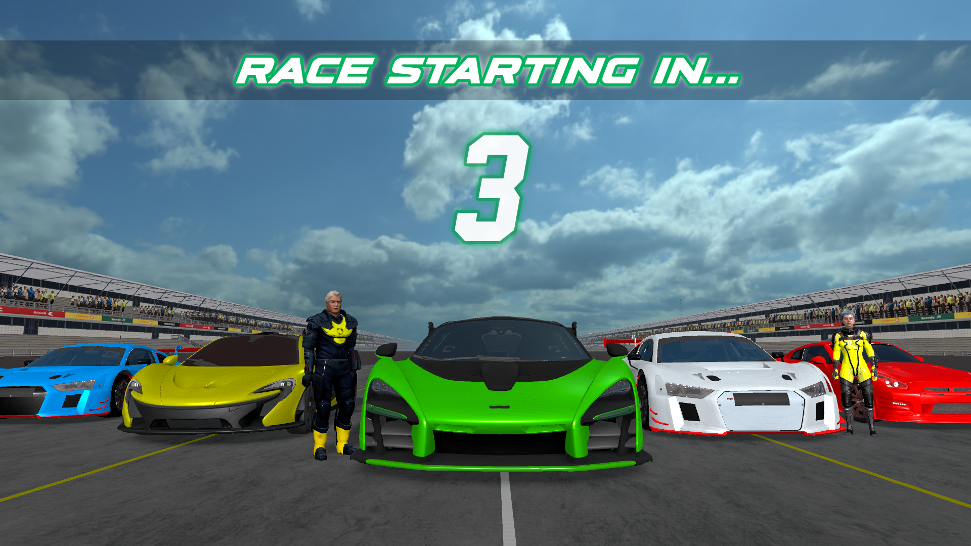 اسکرین شات 2 بازی Ramp Car Racer: GT Car Stunts