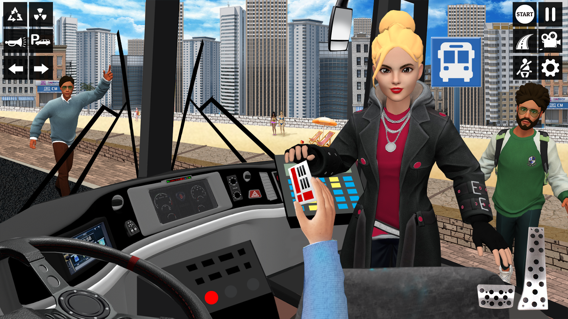 اسکرین شات 1 بازی Bus Simulator Drivivg Games 3D