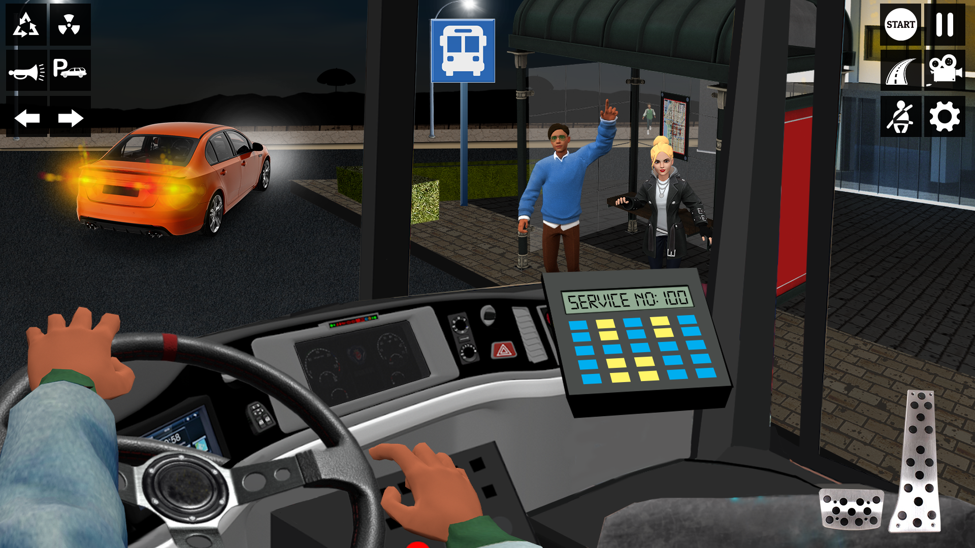 اسکرین شات 2 بازی Bus Simulator Drivivg Games 3D