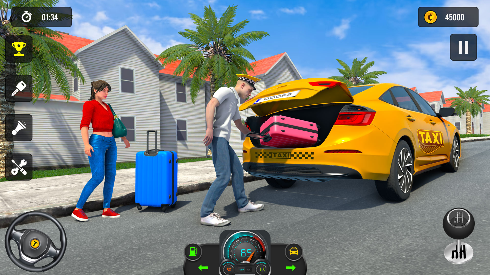 اسکرین شات 1 بازی Taxi Simulator 3d Taxi Sim