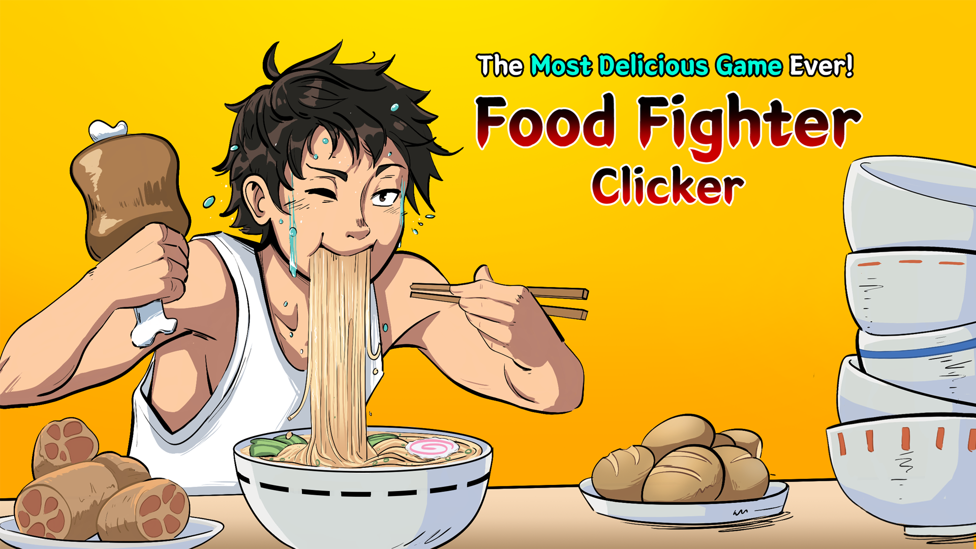 اسکرین شات 1 بازی Food Fighter Clicker | Mukbang