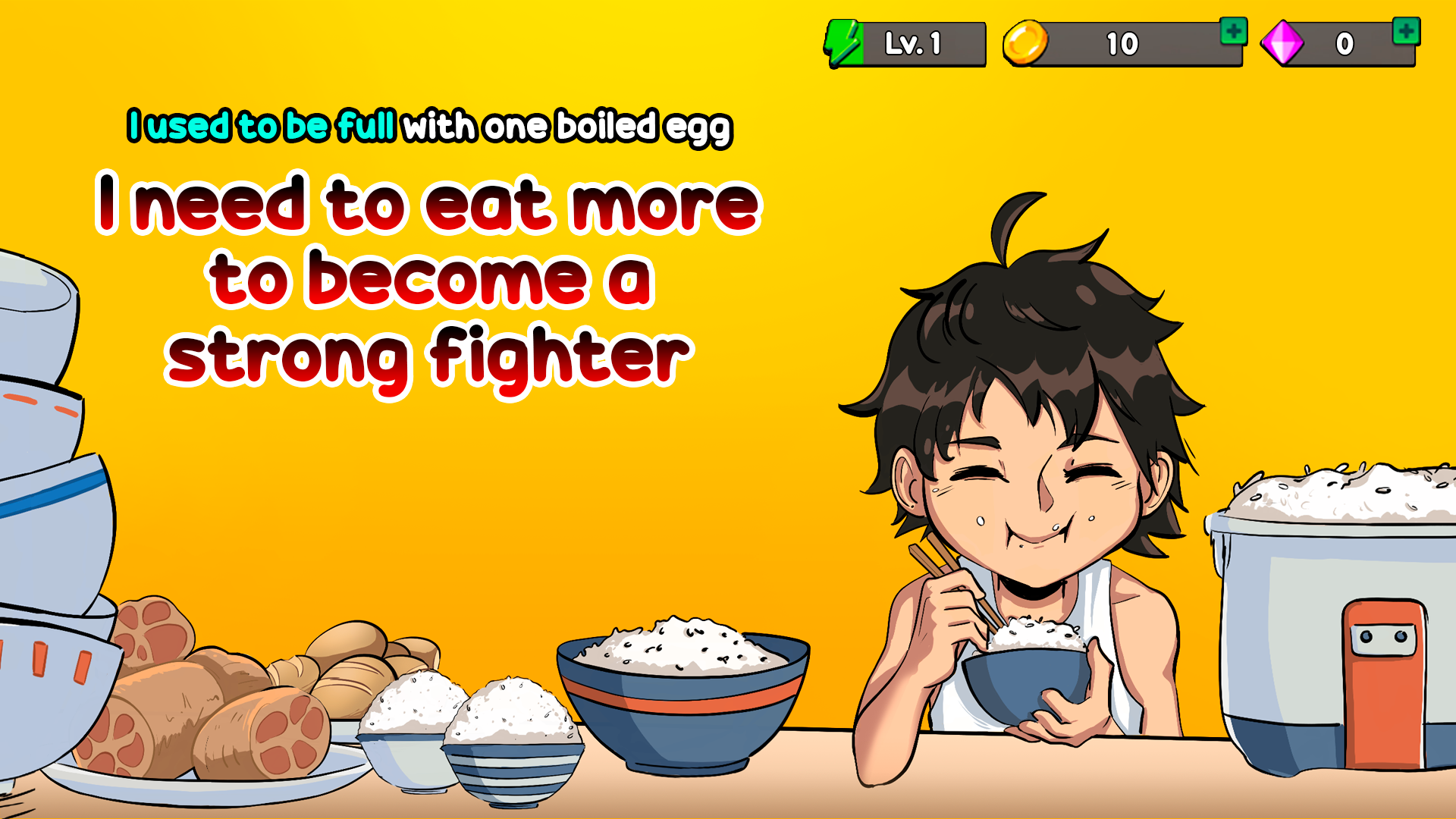 اسکرین شات 4 بازی Food Fighter Clicker | Mukbang