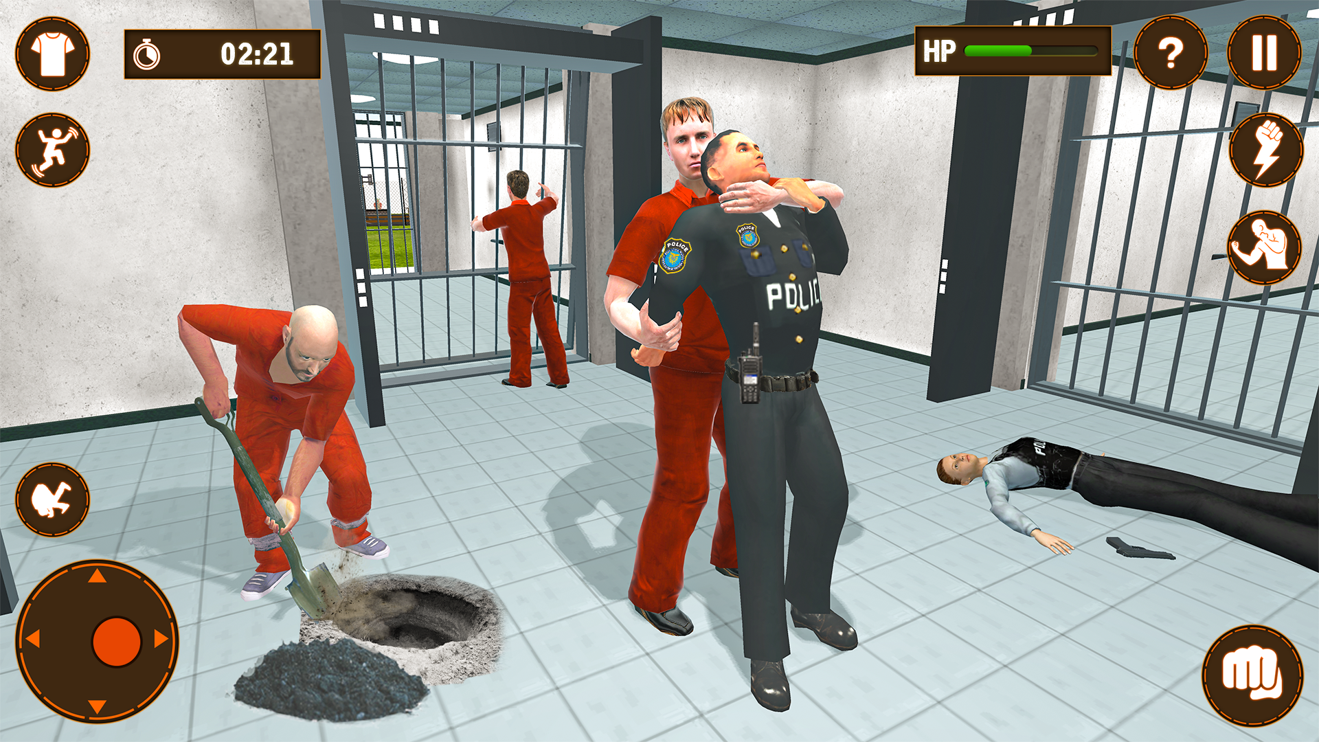 اسکرین شات 6 بازی Prison Escape: Dig Out Journey