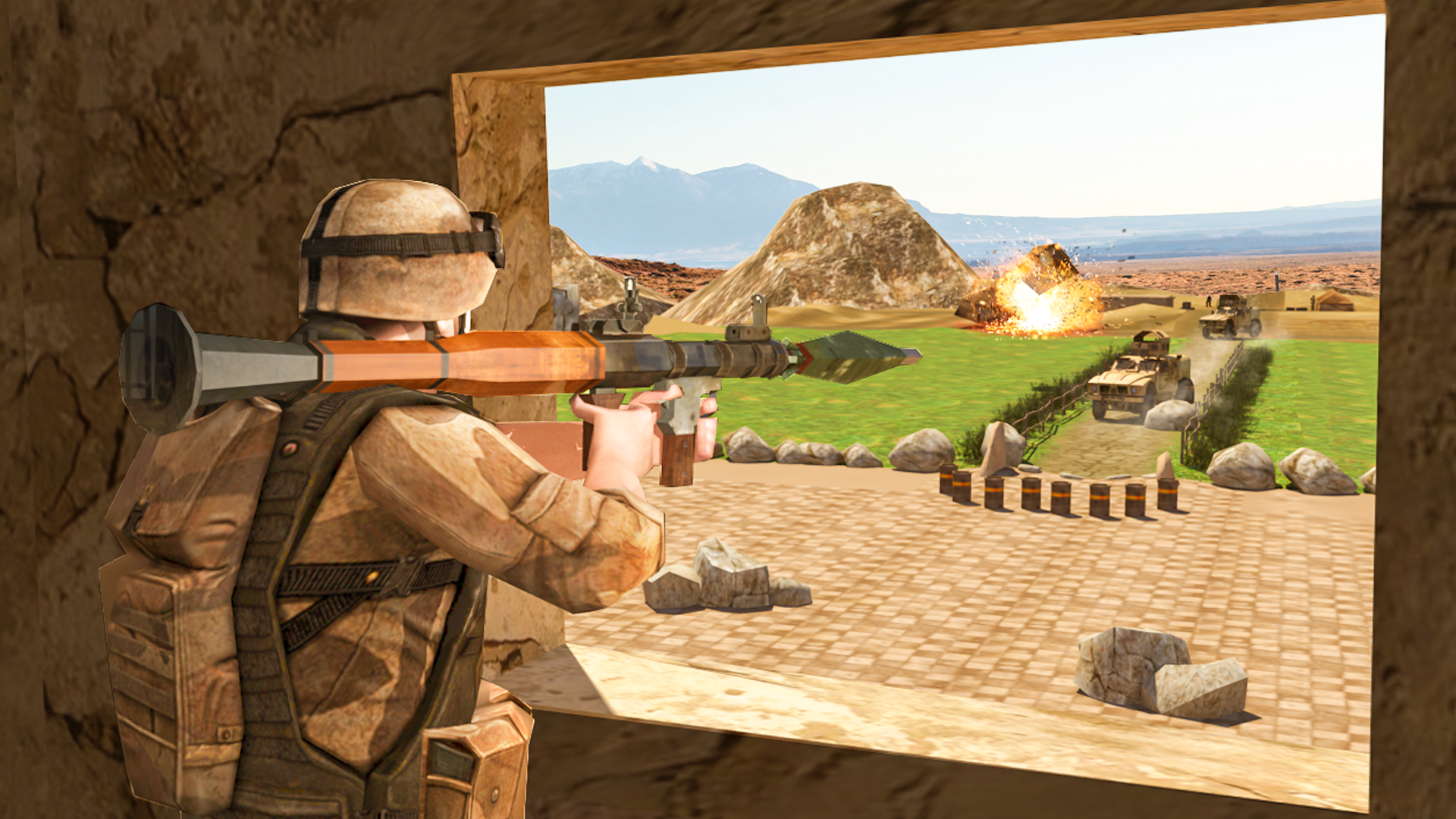 اسکرین شات 3 بازی Anti Terrorist Gun Shooting