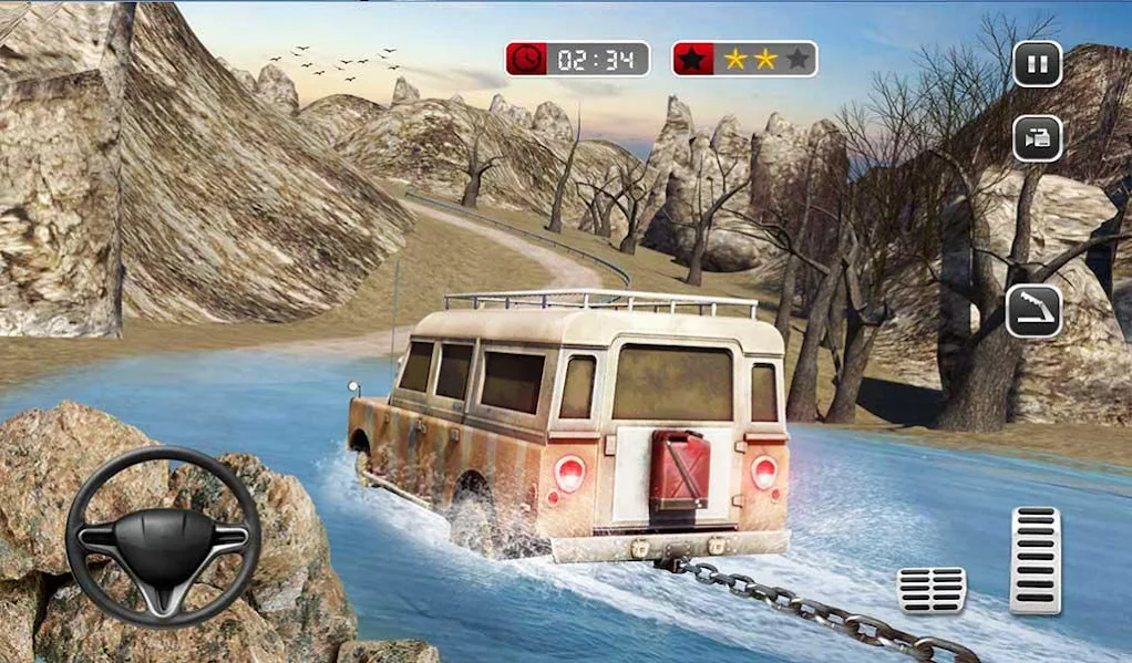 اسکرین شات 5 بازی Offroad Truck Mudding Games
