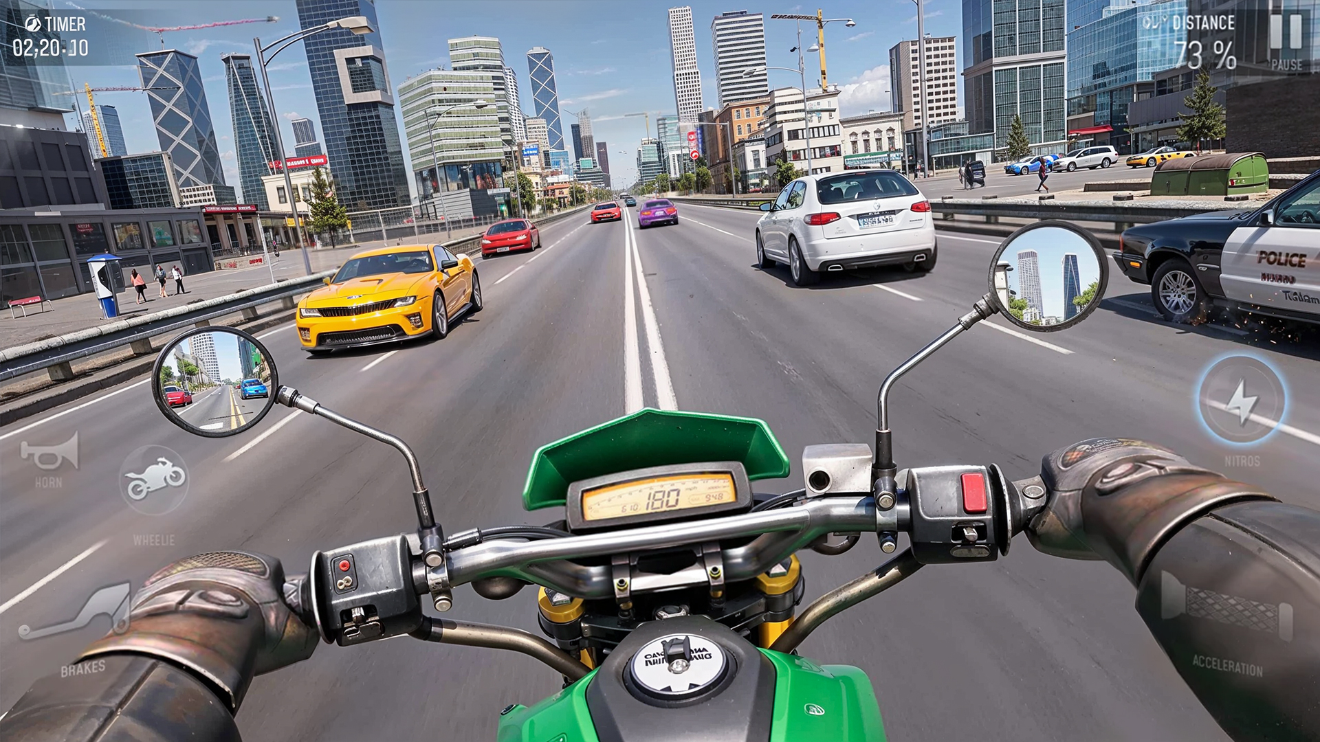 اسکرین شات 7 بازی Rider 3D: Bike Racing Games