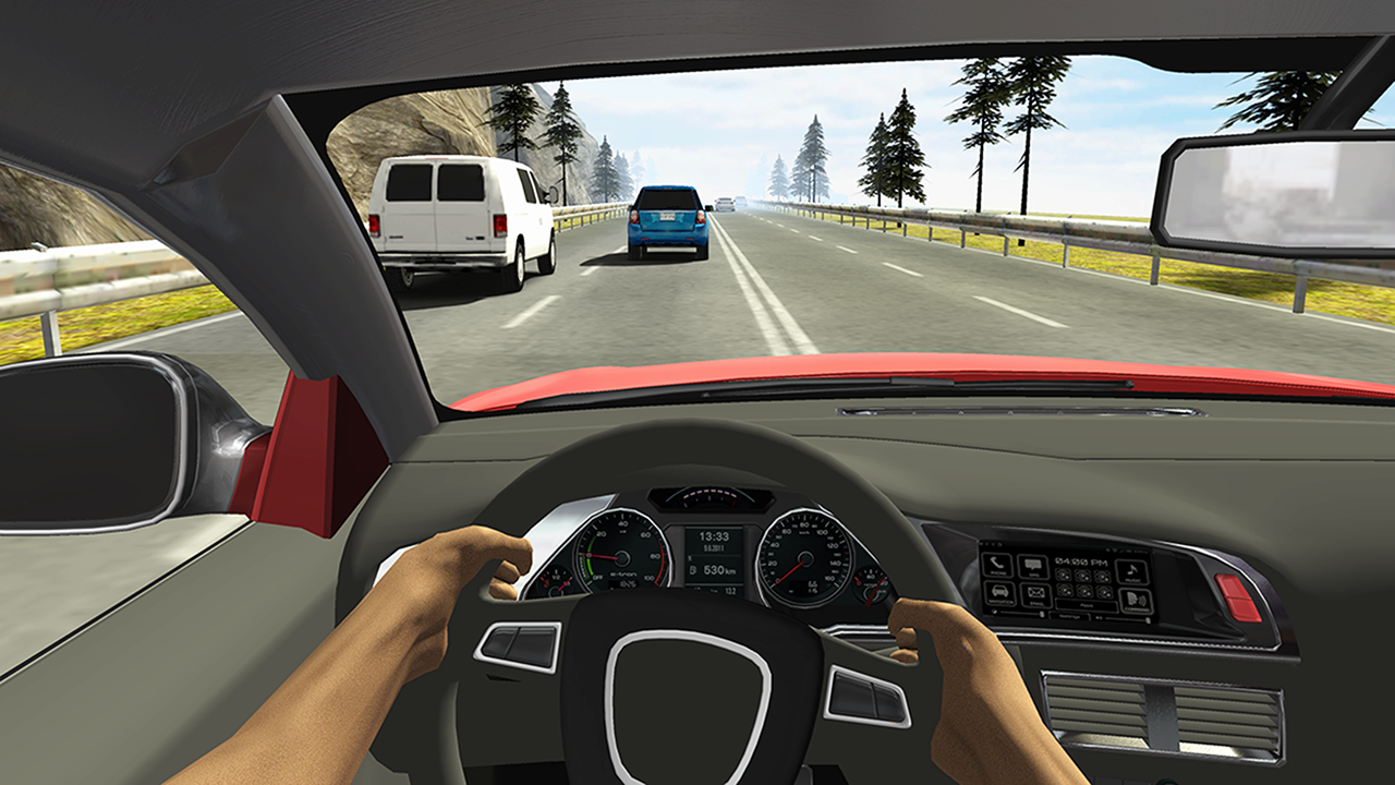 اسکرین شات 3 بازی Racing in Car 2