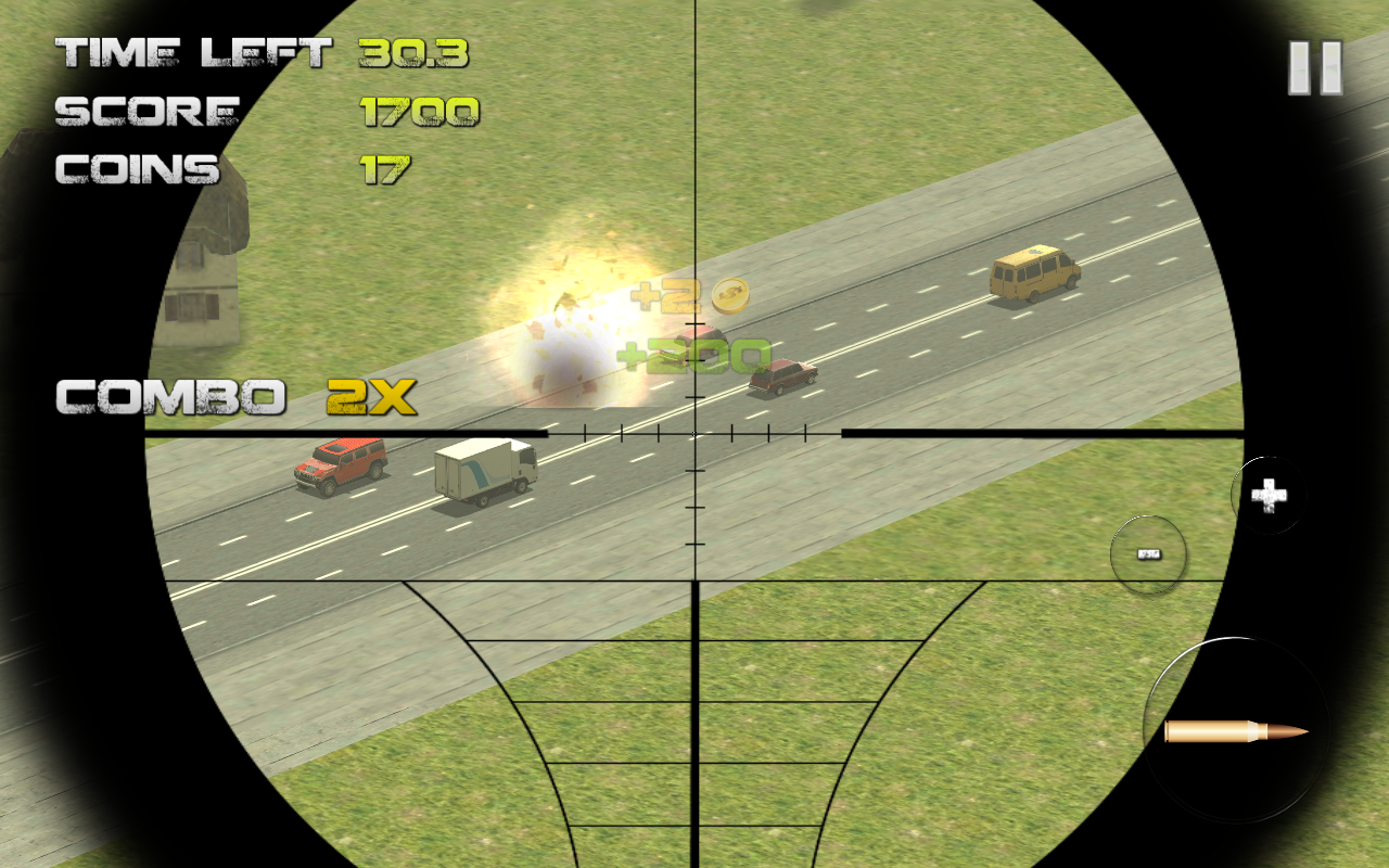 اسکرین شات 2 بازی Sniper: Traffic Hunter