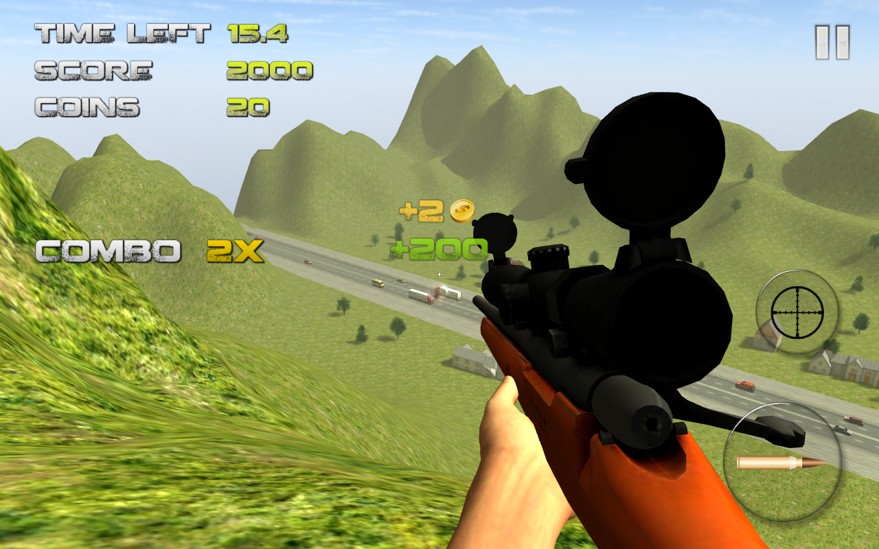 اسکرین شات 5 بازی Sniper: Traffic Hunter