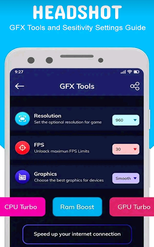 اسکرین شات 3 بازی Headshot GFX Tool