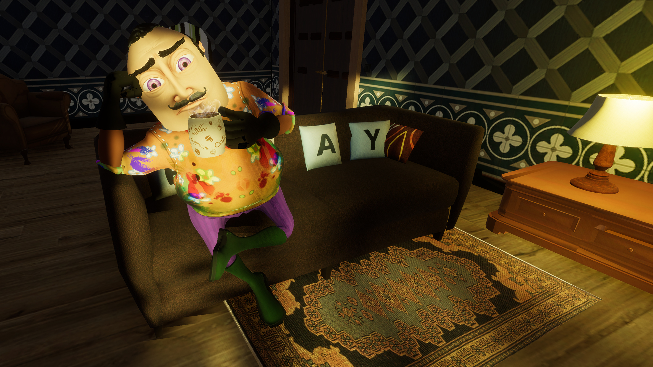 اسکرین شات 6 بازی Hello Crazy Neighbour Game 3D