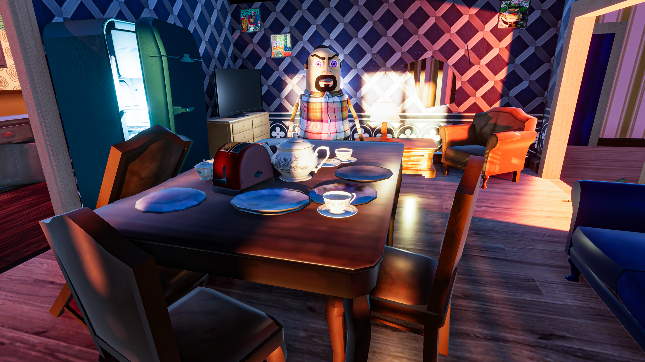 اسکرین شات 7 بازی Hello Crazy Neighbour Game 3D