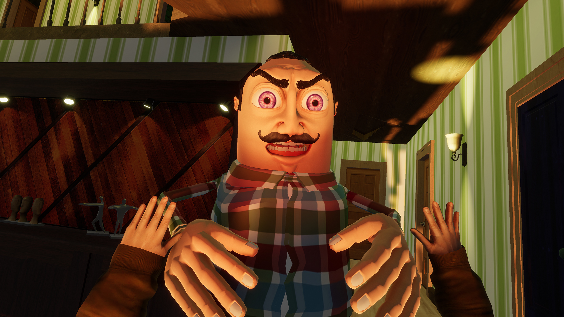 اسکرین شات 4 بازی Hello Crazy Neighbour Game 3D