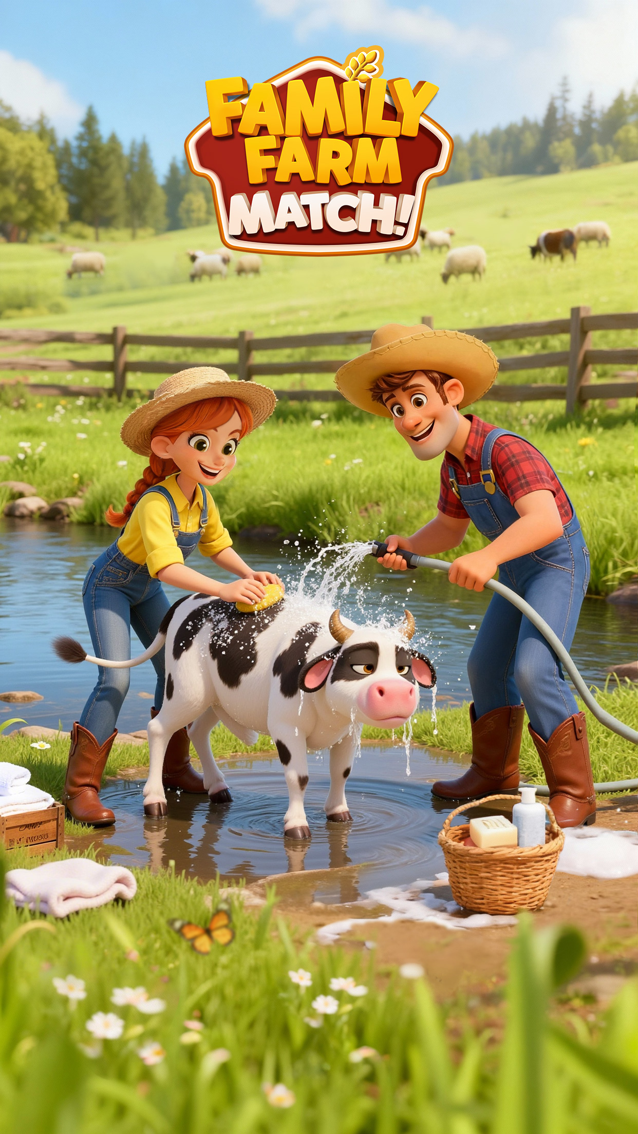 اسکرین شات 1 بازی Family Farm Match