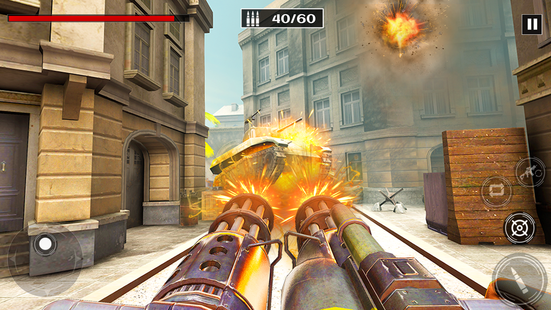 اسکرین شات 2 بازی War Gun Fight: Offline Games