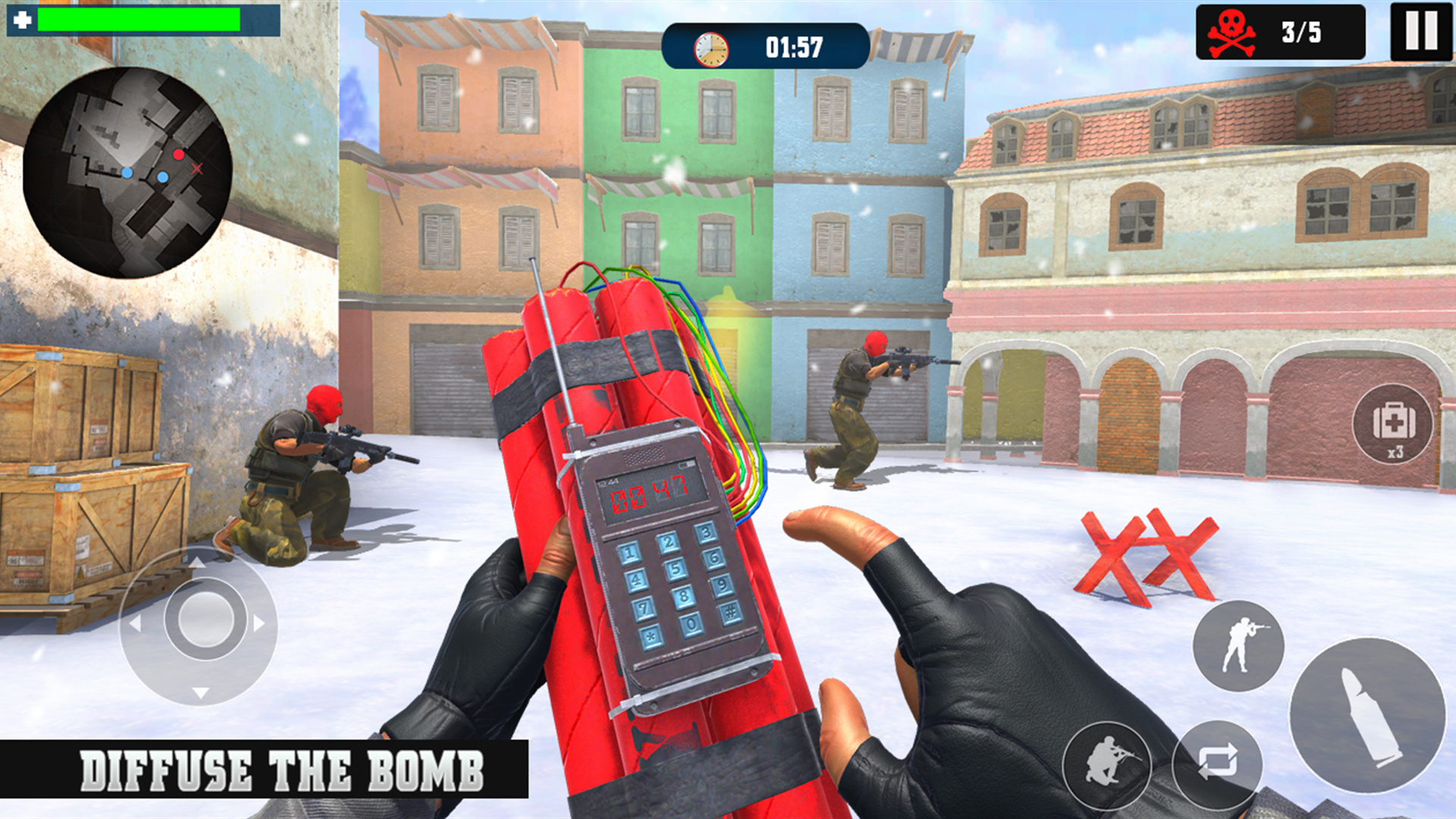 اسکرین شات 3 بازی FPS Commando Shooting 3D Games