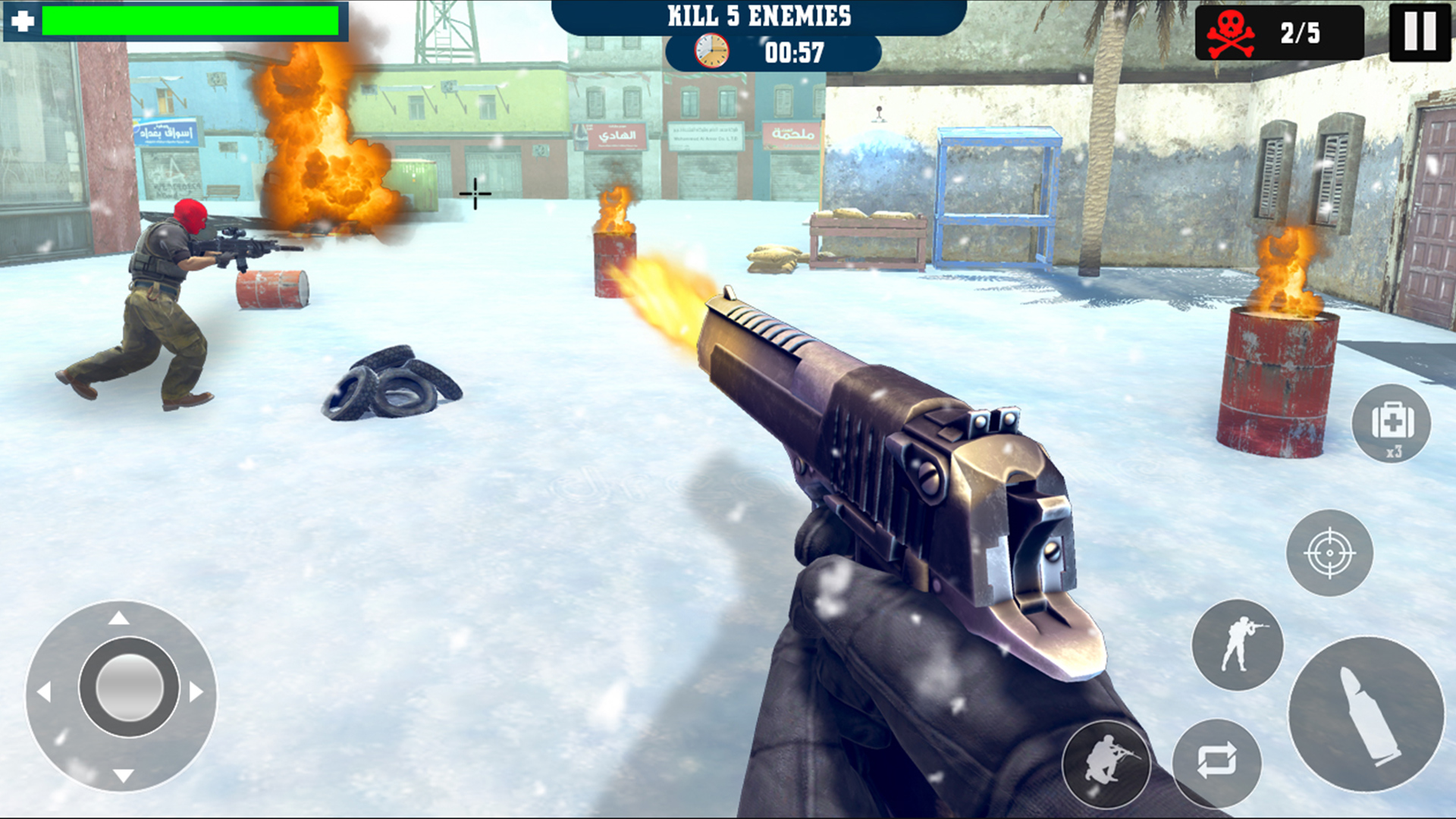 اسکرین شات 2 بازی FPS Commando Shooting 3D Games