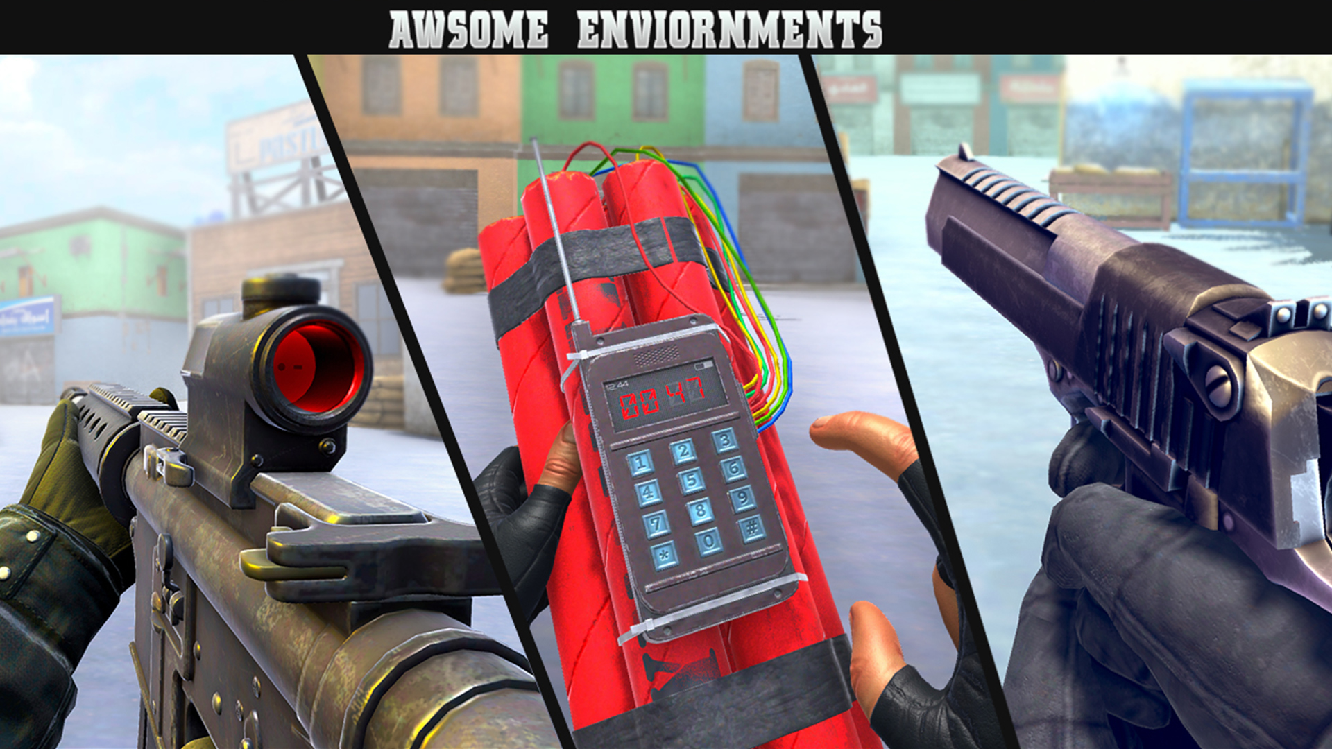 اسکرین شات 6 بازی FPS Commando Shooting 3D Games