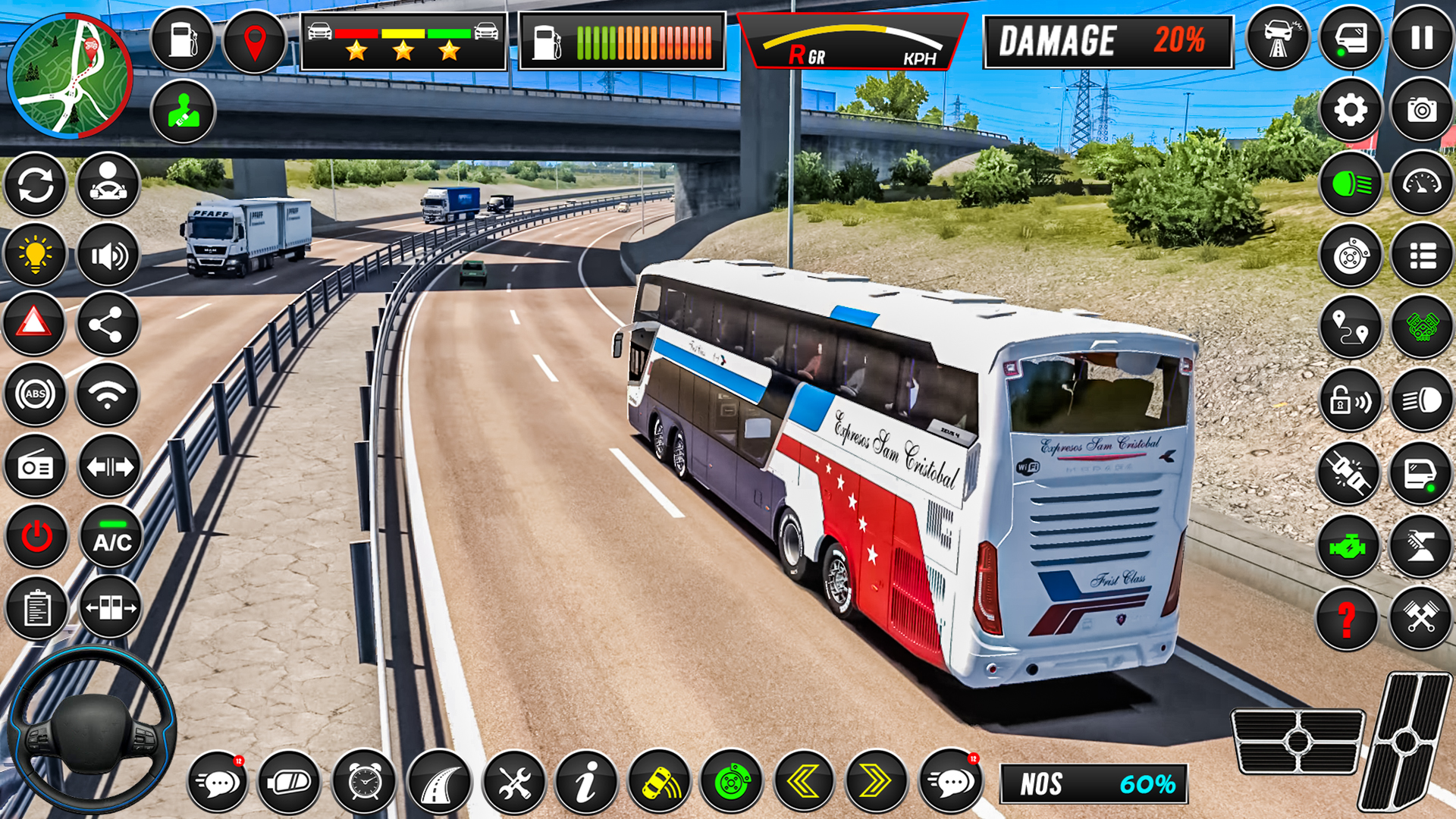 اسکرین شات 3 بازی Bus Simulator: City Coach Game