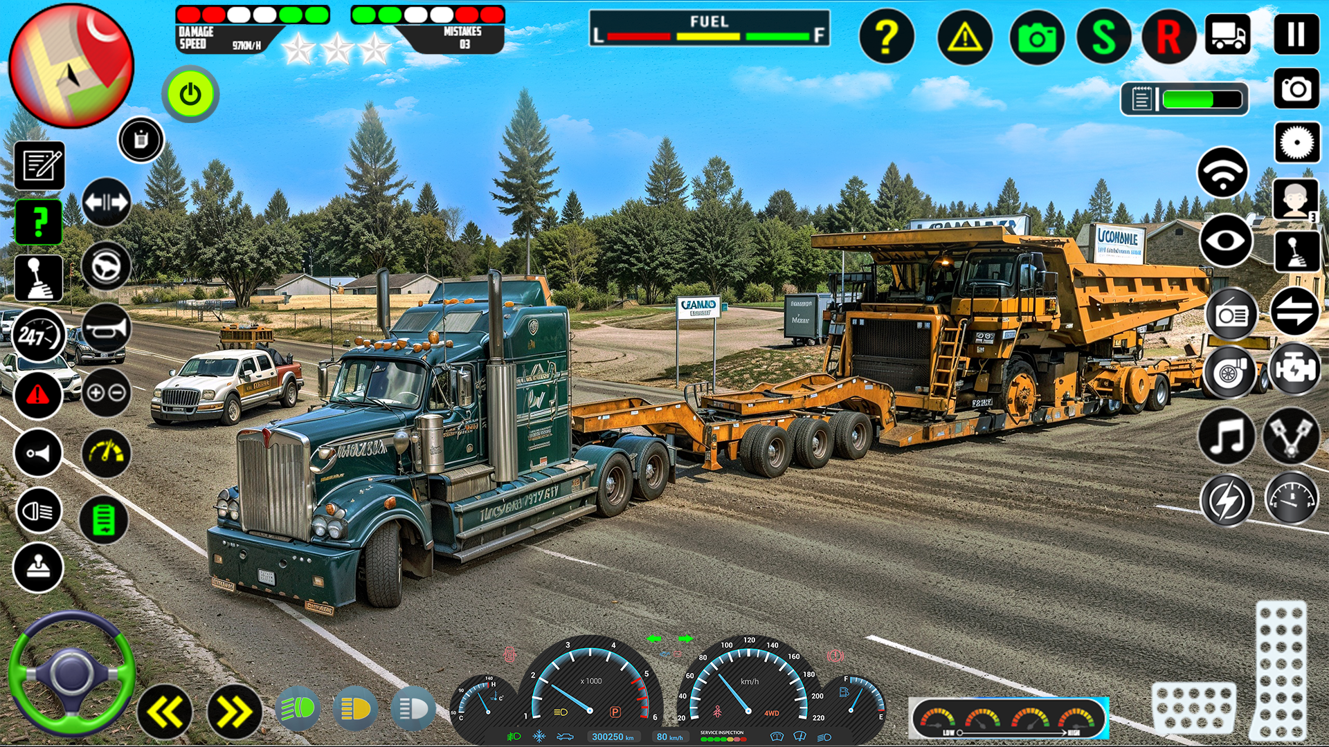 اسکرین شات 6 بازی American Cargo Truck Game 2024