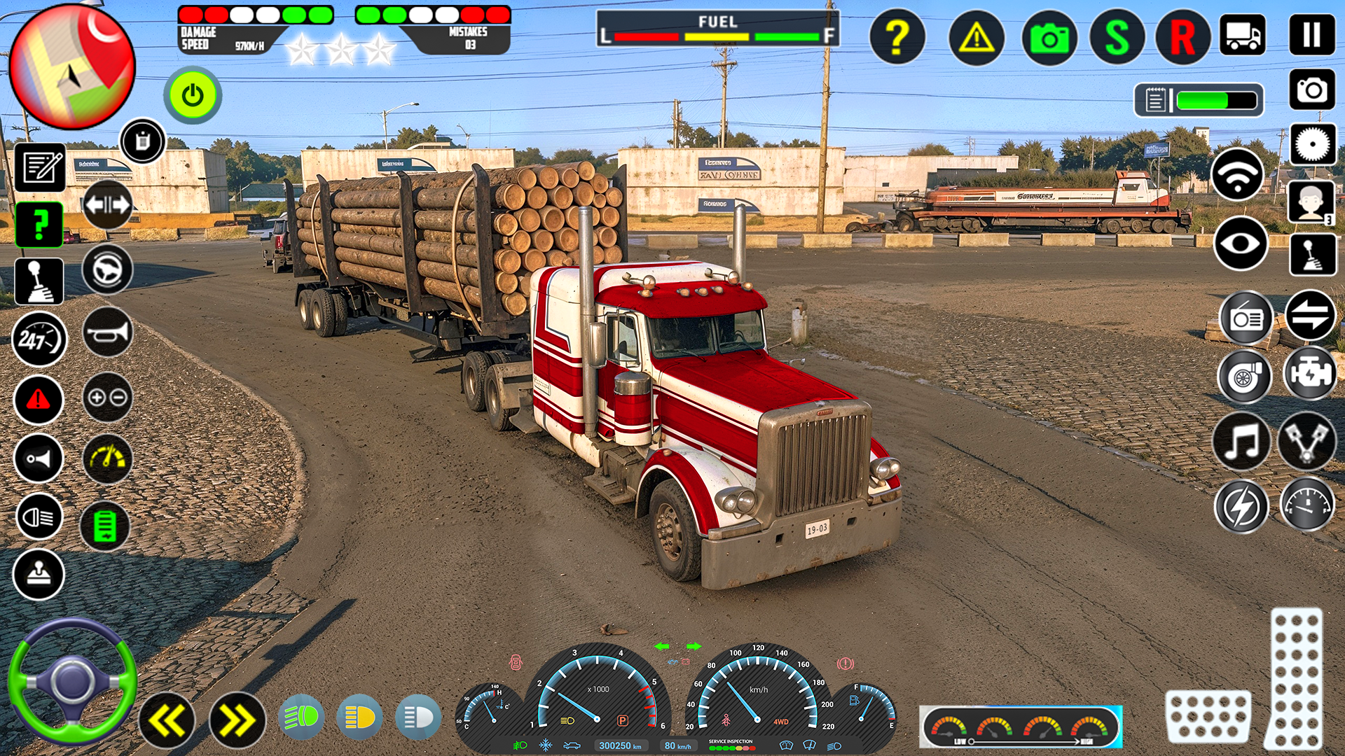 اسکرین شات 8 بازی American Cargo Truck Game 2024