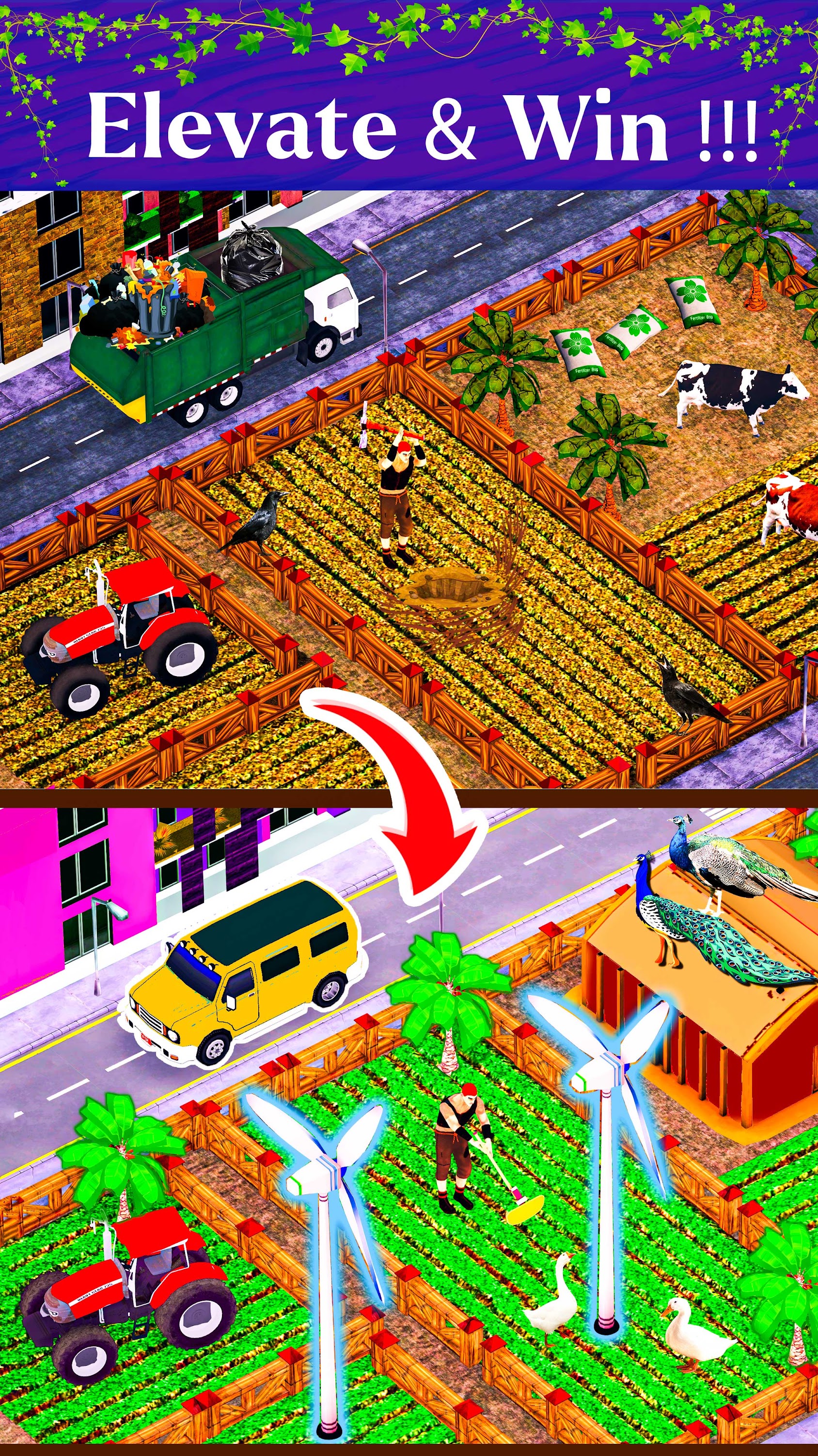 اسکرین شات 6 بازی EcoScape - City Tycoon Games