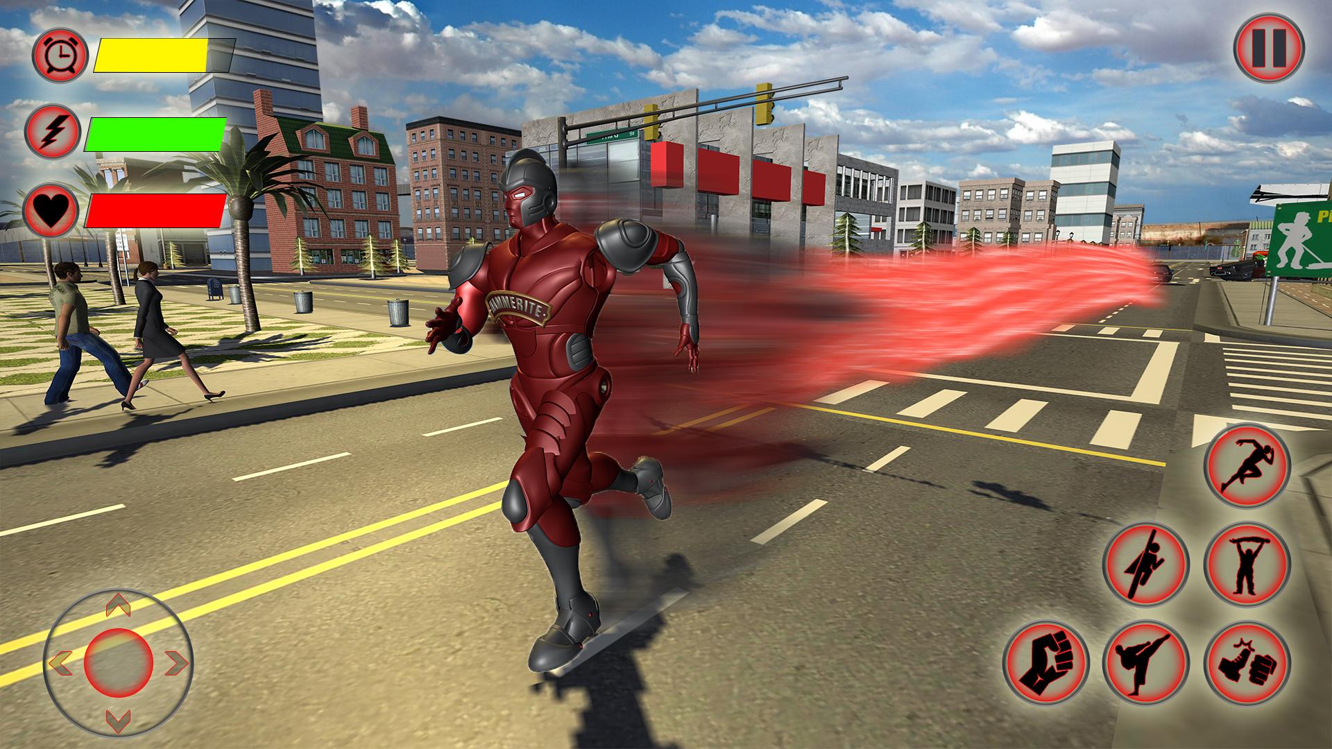 اسکرین شات 2 بازی Light Speed Hero Rescue Aim