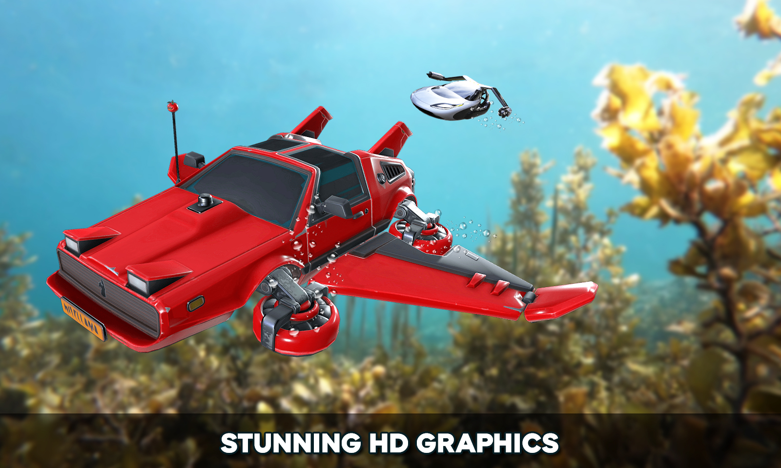 اسکرین شات 8 بازی Floating Underwater Car Sim