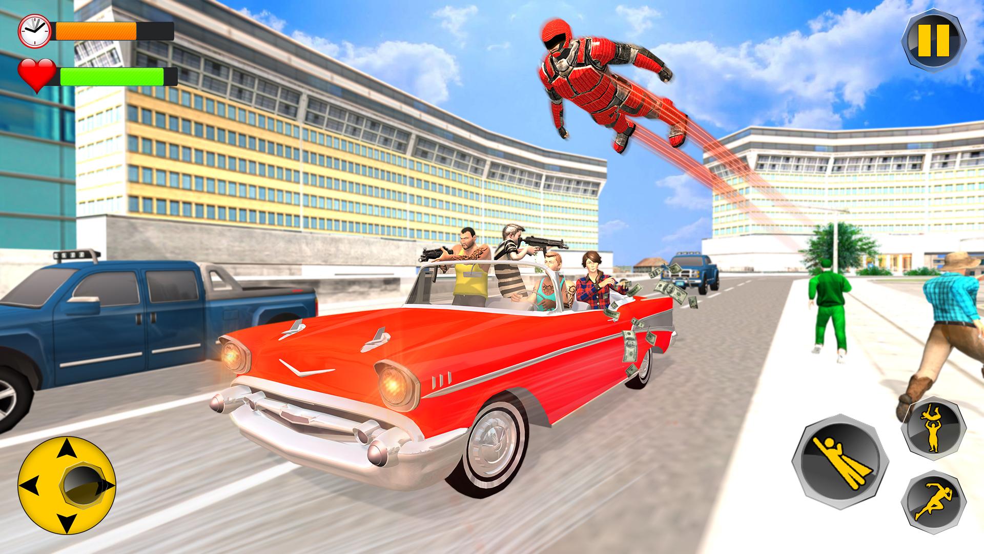اسکرین شات 3 بازی Super Speed flying hero games