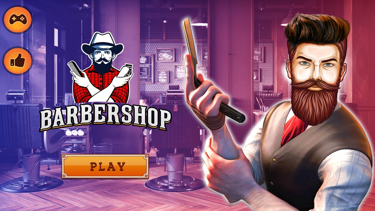اسکرین شات 1 برنامه Virtual Barber Shop Simulator: Hair Cut Game 2020