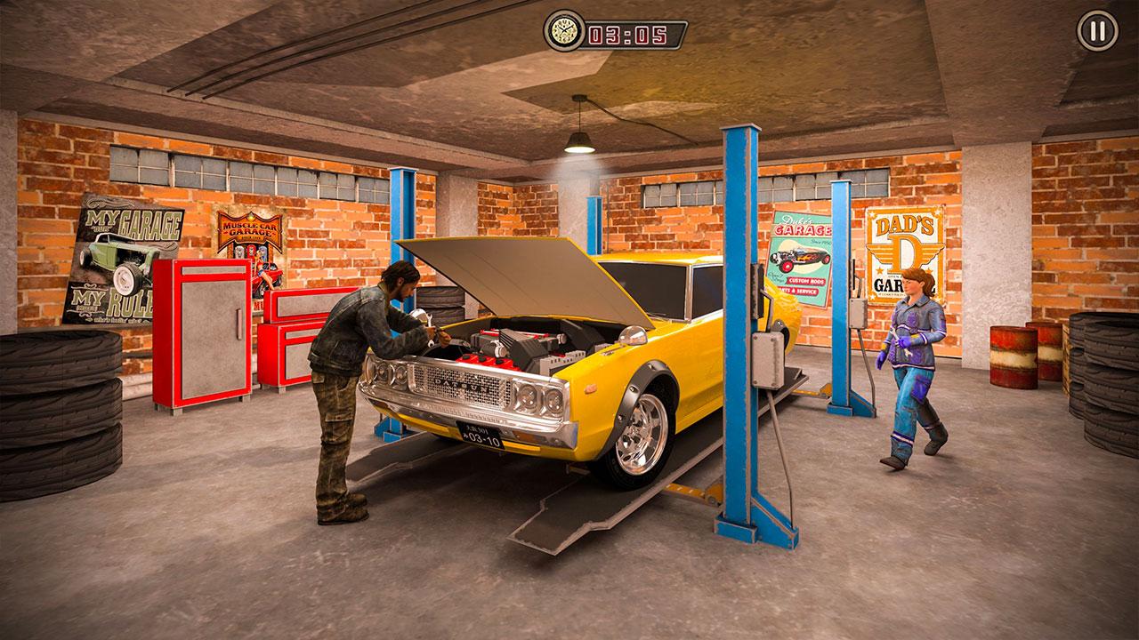 اسکرین شات 4 بازی Real Car Mechanic - Car Repair