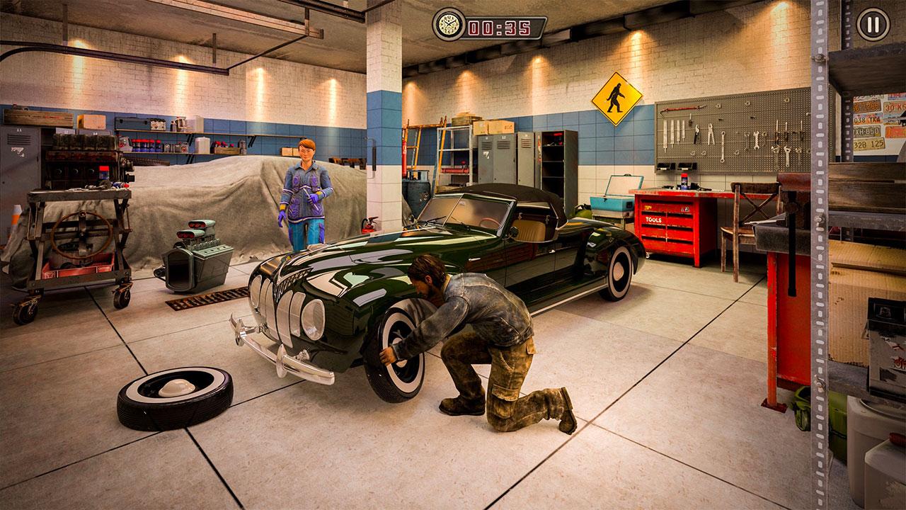 اسکرین شات 2 بازی Real Car Mechanic - Car Repair