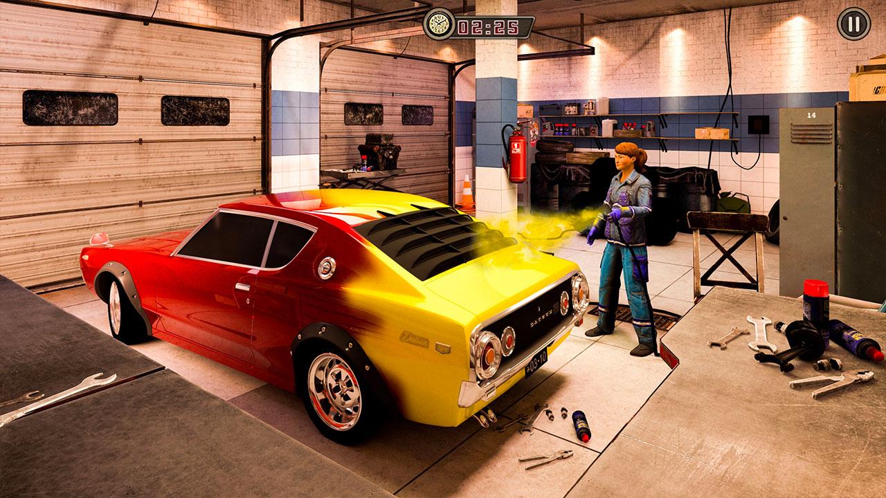 اسکرین شات 3 بازی Real Car Mechanic - Car Repair