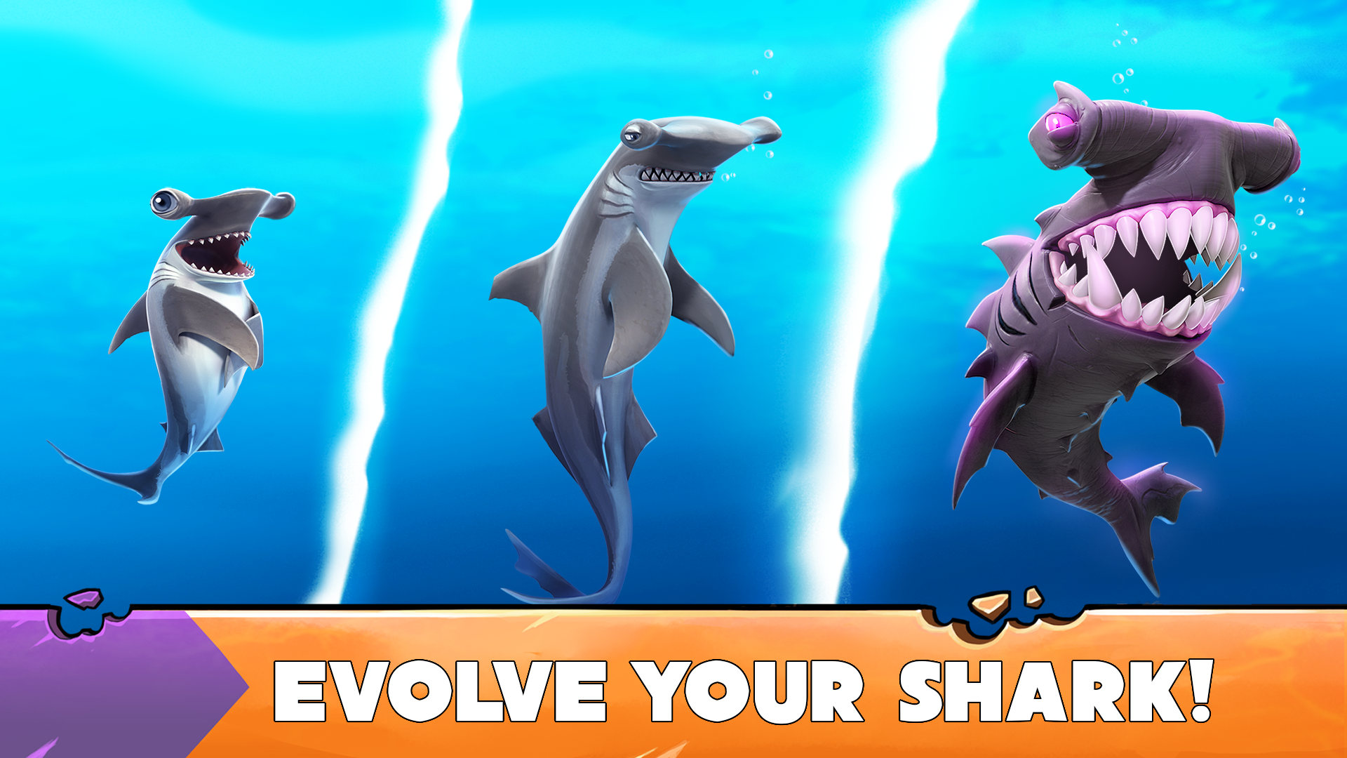 اسکرین شات 3 بازی Hungry Shark Evolution