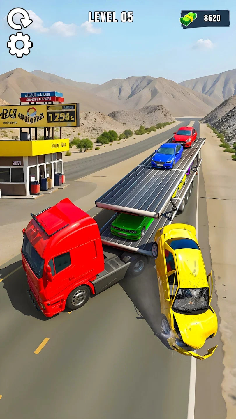 اسکرین شات 2 بازی Ultimate Car Crash Game