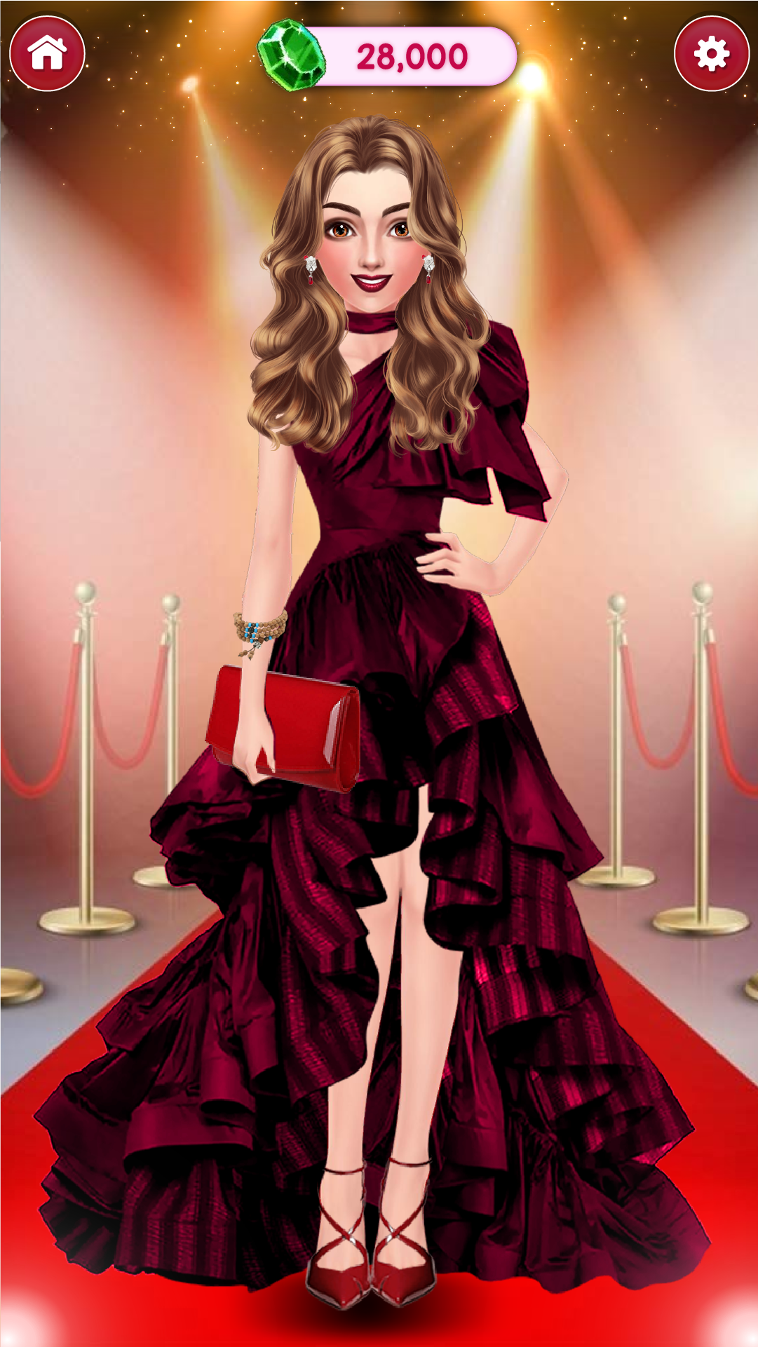 اسکرین شات 2 بازی Fashion Girl Dress Up Game