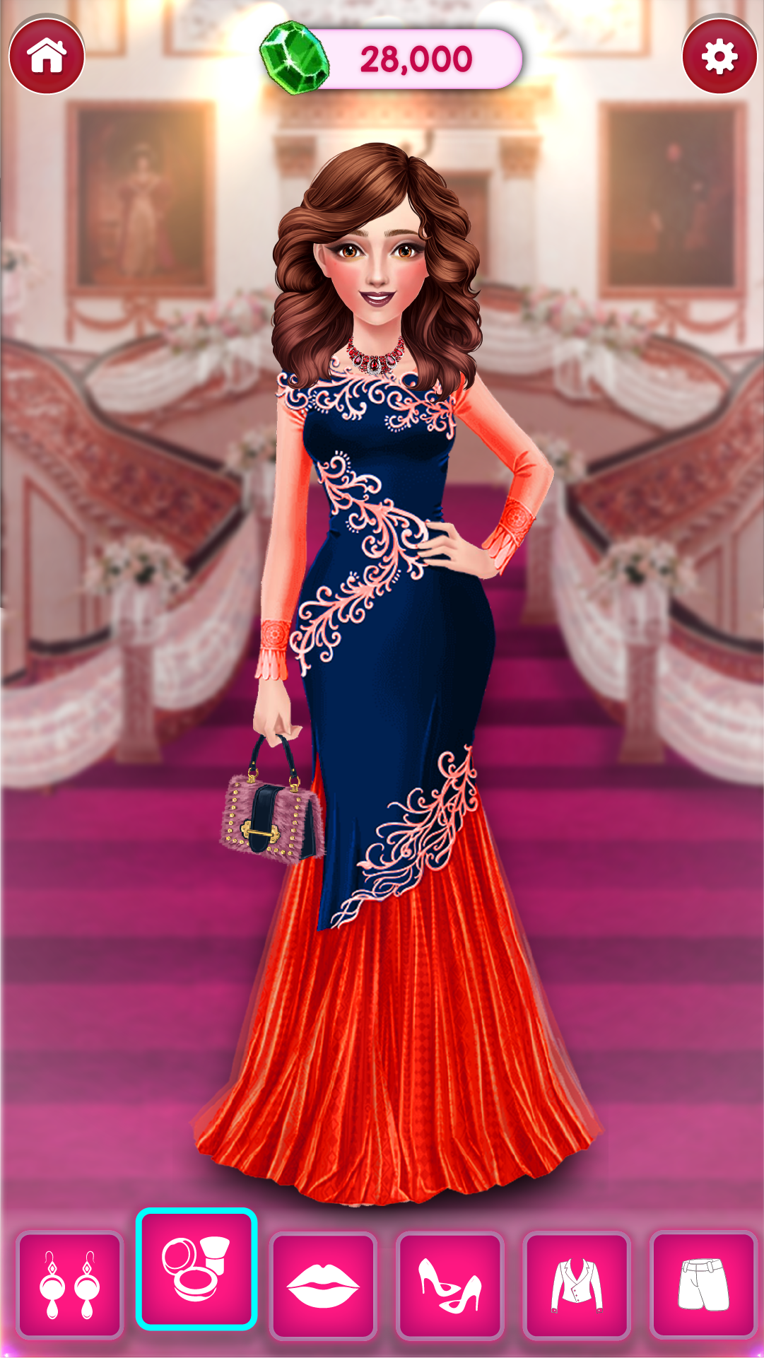 اسکرین شات 5 بازی Fashion Girl Dress Up Game