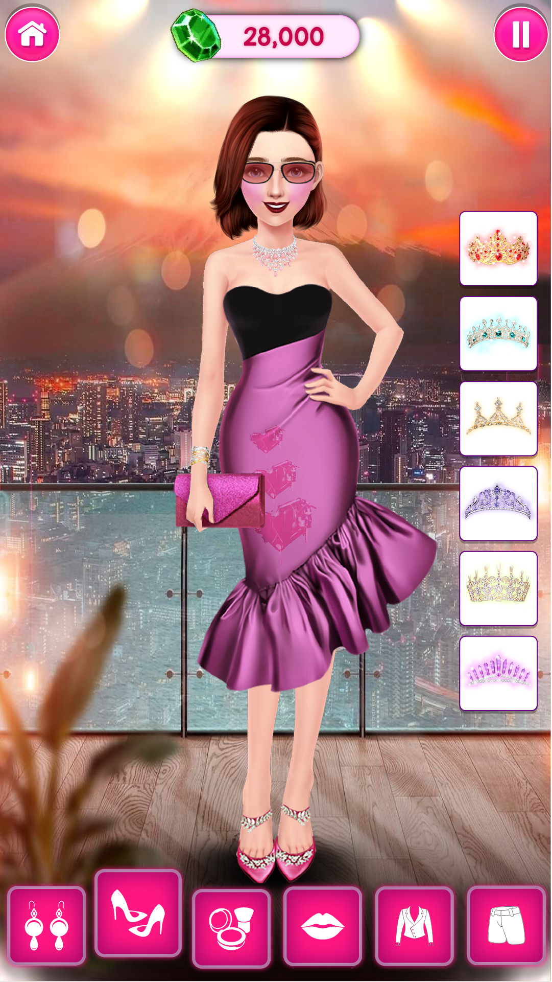اسکرین شات 4 بازی Fashion Girl Dress Up Game