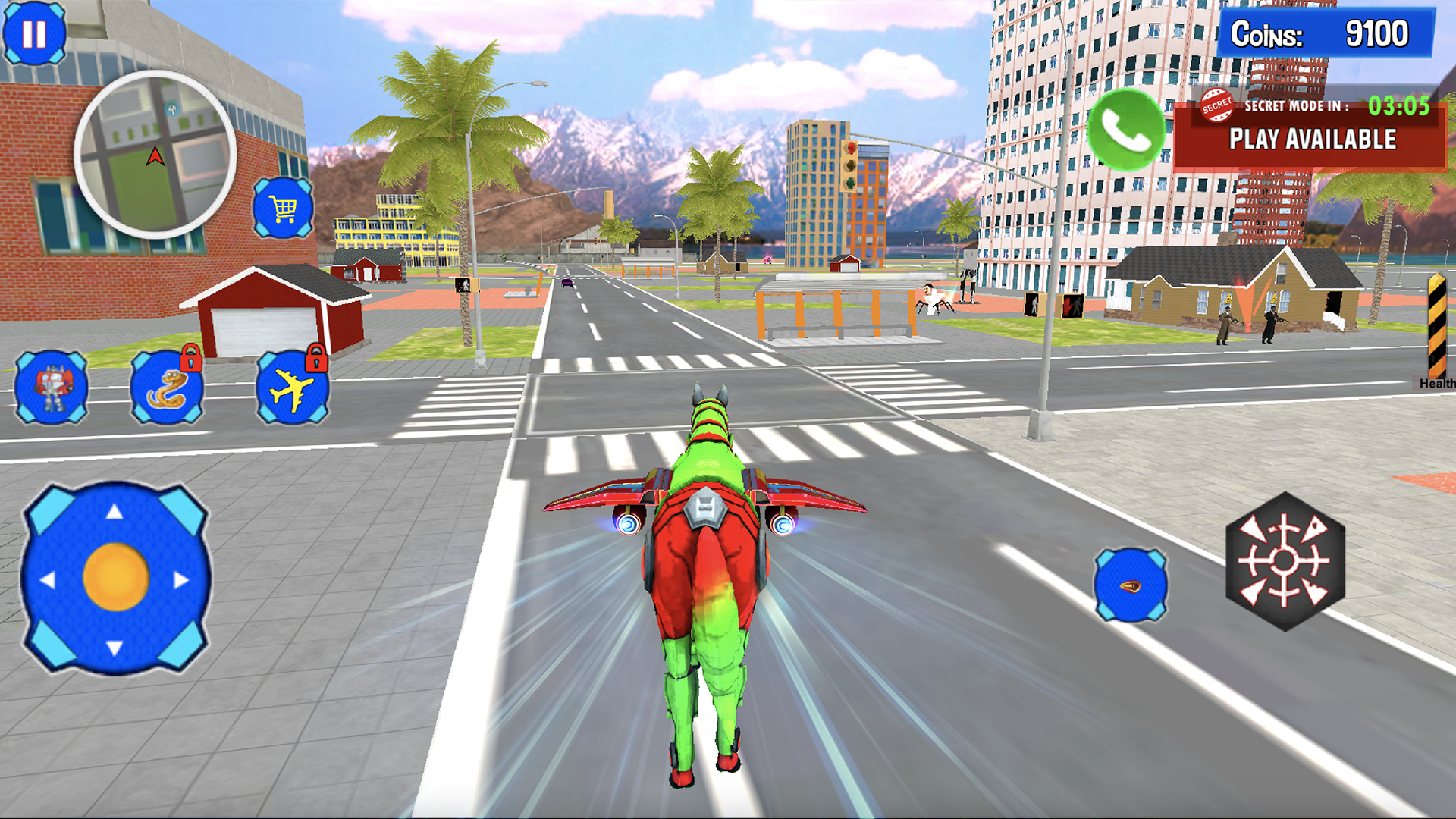 اسکرین شات 2 بازی Toilet Robot Monster Game 3D