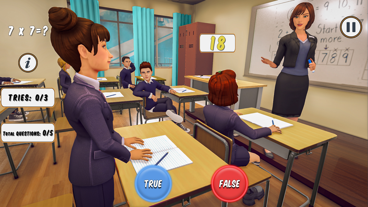 اسکرین شات 2 بازی High School Teacher Simulator