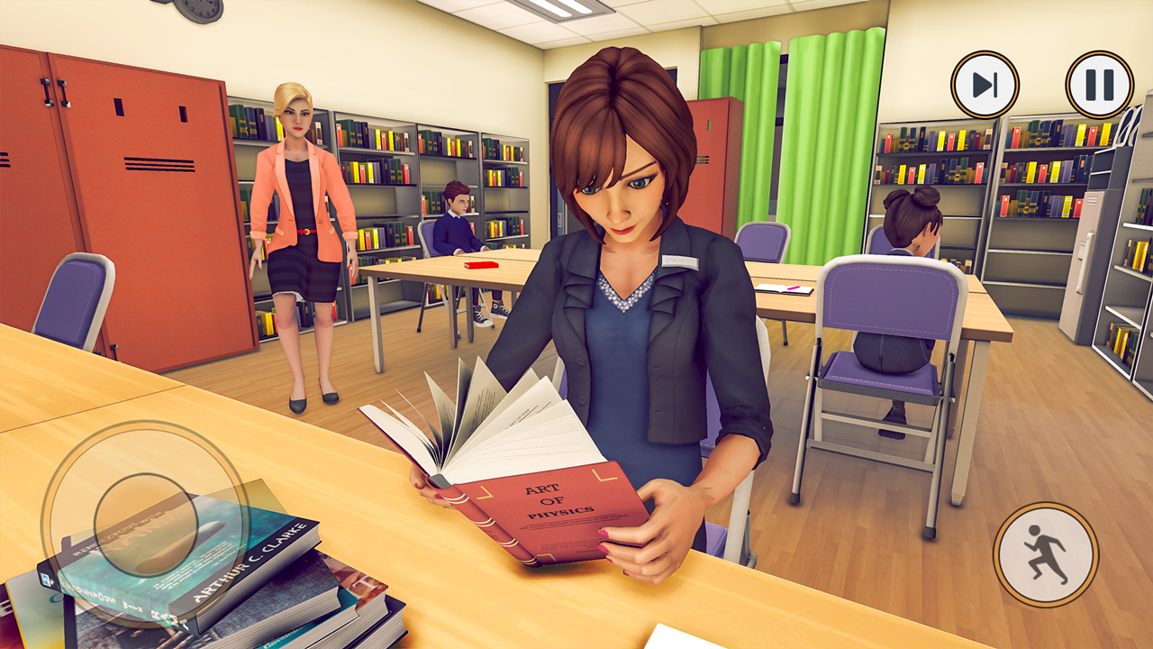 اسکرین شات 4 بازی High School Teacher Simulator