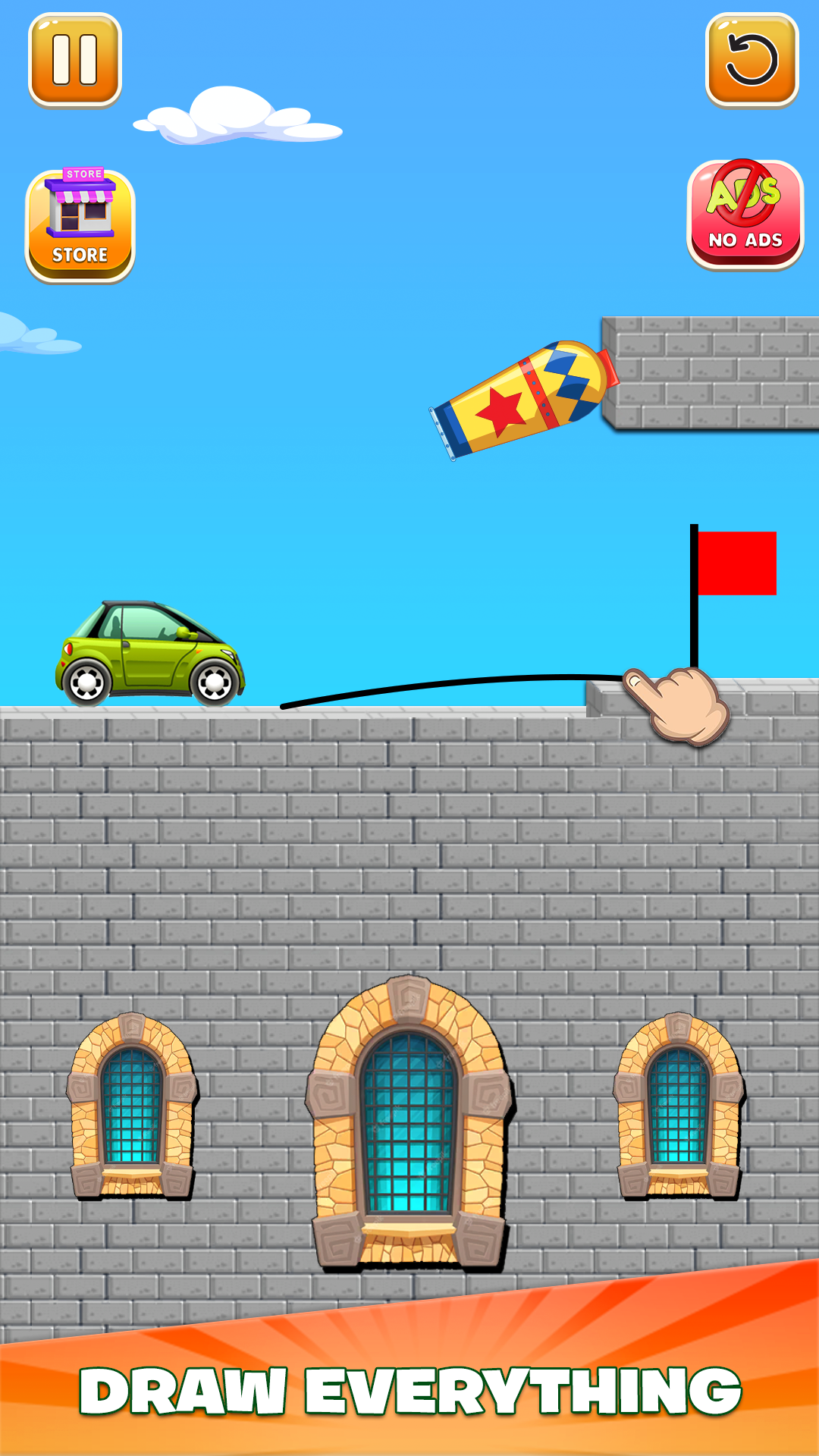 اسکرین شات 5 بازی Draw Bridge: Rush to Rescue