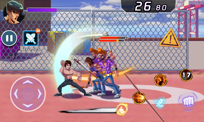 اسکرین شات 3 بازی Superhero Captain X vs Kungfu Lee