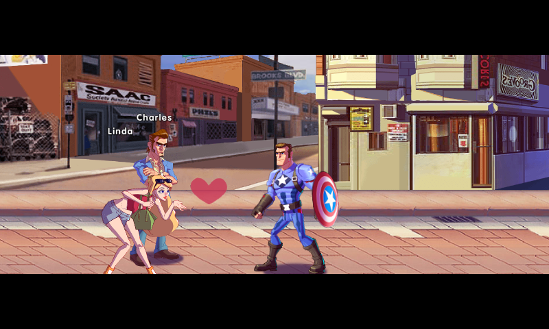 اسکرین شات 2 بازی Superhero Captain X vs Kungfu Lee